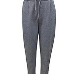 Stylish grey jogger pants with drawstring waist, perfect for casual wear and loungewear, made from soft, breathable fabric for all-day comfort.